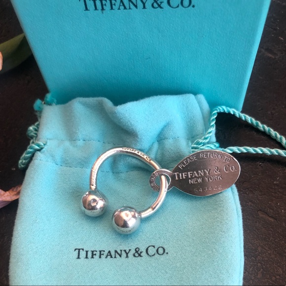 Tiffany & Co. Accessories - Tiffany & Co. Horseshoe Key Ring 925 Sterling